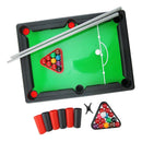 Boys And Girls Mini Billiards Game with Balls & Sticks Home Toys
