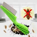 Pet Fur Shedding Pet Dog Cat Hair Brush Kit Fur Grooming Comb New Rake Trim W8G2