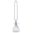 Stainless Steel Egg Beater Spring Coil Wire Whisk Hand Mixing Mixer Blender Tool