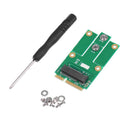M.2 NGFF B Key to Mini PCI-E Converter Adapter Card with SIM Card Slot hv2n