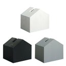Tissue Box Cover House Shaped Square Tissue Box Holder for Room Office Black