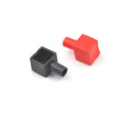 2Pcs Motorcycle Terminal Rubber Covers Battery Sleeve Insulation Cap M&O
