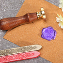 Retro Wax Seal Stamp Wedding Patterns for Stamping Envelope Cards (W06) A
