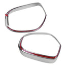 Rearview Side Mirror Glass Rain Shield Sun Visor Shade Frame 2Pcs/Set for M