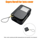 Portable Lens Cap Dustproof With Lanyard Black Scratch-proof for GOPRO Hero 9