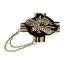 Classic Institute Wind British Wind Retro  Wind Farbic Badges Brooch