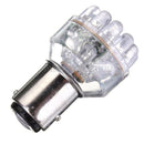 4x 1157 BAY15D RED 24 SMD LED 12V Dual Filament Brake Stop Tail Light Bulbs