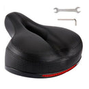 Bicycle Seat Saddle MTB Mountain Bike Thicken Soft Cushion+ Install Tools