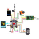 1X(HAKRC F3 Fly Tower Mini Flight Control OSD 20A Esc Brushless Cross Machi