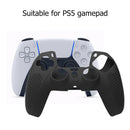 Cover for DualSense Non Slip Soft Silicone Case for PS5 Controller (Black)