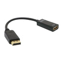 DisplayPort DP Male to HDMI Female Adapter Display Port Converter Cable PC