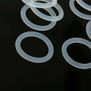 20x Silicone Baby Pacifier Holder Adapter O Ring Dummy Clips for Mixed