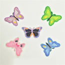 10pcs/Set DIY Embroidery Butterfly Sew Iron On Patch Embroidered Applique J9Q1