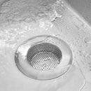 2X Kitchen Waste Stainless Steel Sink Strainer Plug Drain Filter Basket Drainer