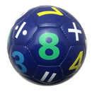 Children Football Penguin/Number Pattern Ball Kids Soccer Blue Number