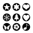 Bokeh Effect Filter Kit with 72mm Lens Cap Cover 10 In 1 for Artistic Scene