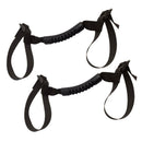 Roll Bar Grab Handle with Straps for Jeep Wrangler JK TJ YJ Black PVC Unbranded