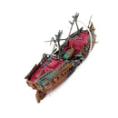 Wreck Sailing Boat Sunk Ship Action-Air Aquarium Ornament   Tank Decor