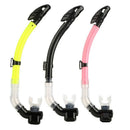 Silicone Snorkel Full Dry Mouth Swimming Snorkel Underwater Sports Diving E I8O3
