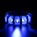 Super Bright Auto 15 Led Round Beacon Emergency Strobe Flashing Warning Lig