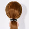 Black and White Spring Fastening Barrette Grips Ponytail Hair Clips Clamp