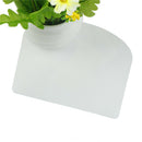 5pcs Plastic Soft Dough Cake Scraper Plain Smooth Jagged Edge Spatulas LJ