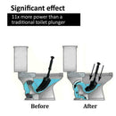 Flexible Powerful Unclog Toilet Plunger Bathroom Drain Pressure Tool High Z A3M7