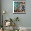 5D DIY Full Drill Diamond Painting Elephant Cross Stitch Mosaic Craft Kit