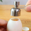 Raw Egg Topper Eggshell Opener Cracker Breaker Helper Stainless Steel Egg S Y4H9
