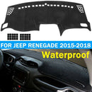 Car Dashmat Dashboard Sun Mat Non-Slip Dash Board Cover Pad for Jeep Renega V6V4