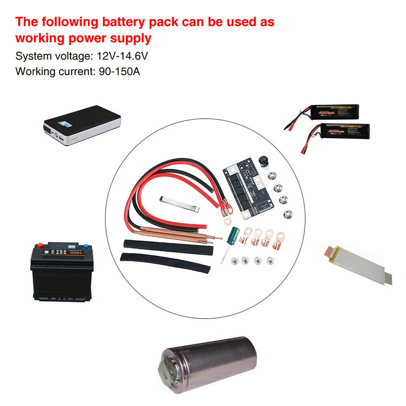 Battery Storage Component Spot Welding Machine Welder PCB 12V Circuit Board DIY