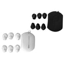 6-pair Silicone Earpods Earbud Cover Ear Hook For Airpods, Black+White