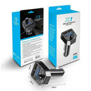 Car Bluetooth Hands-free FM Transmitter Dual USB Charger MP3 Player