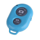 Remote Control Button Bluetooth Phone Selfie Stick Shutter Release (Blue) A