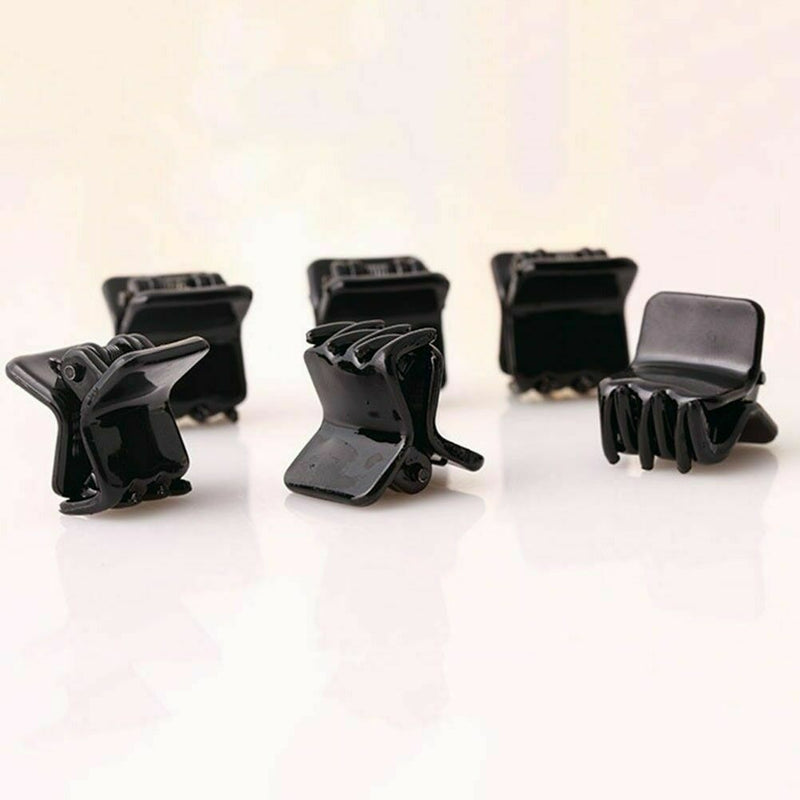 Girls Fashion Black Plastic Mini Hairpin  Claws Hair Clip Top For Ladies C U0M7
