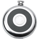 Round Stainless Steel Pocket Flask With Build-In Shot Glass 5Oz Hip Flask M P1X9