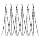 6 Pack Hanging Chain, HEAVY DUTY 50cm Hanging Flower Basket Replacement ChaiB9G1