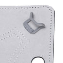 Universal Grip 360 degree Rotating PU Leather Case Cover Stand For 10"/10.1 M8W4