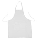 73 x 58 cm Apron cook kitchen house restaurant (White) H2G8
