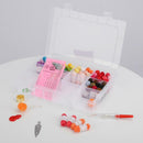 50 Colored Embroidery Thread Cross Stitching Needle Set Colorful Sewing Kit