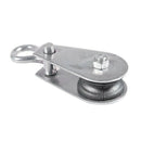 5 Pcs 0.03T 30kg 66.1Lbs Metal Lifting Crane Pulley Block V9U6