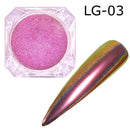 Nail Peacock Powder Nail Mirror Glitter Powder Nail Color Powder Nail Art D S9L2