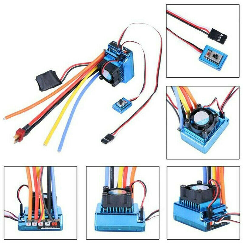 Waterproof Dust-proof Brushless ESC Electric Speed Controller for RC Car Boat