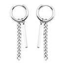 Stainless Steel Hip Hop Long Link Chain Dangle