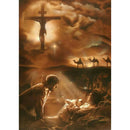 5D DIY Full Drill Diamond Painting Cross Religion Embroidery Kit (LG098)