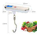110lb/50kg LCD Digital Hanging Luggage Scale Electronic Scale Weighing Tool