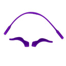 Kids Silicone Band Strap+ Ear Hooks for Glasses Eyeglass sunglasses Purple