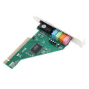 4CH CMI8738 Chipset Stereo Sound PCI Port Audio Card for Desktop PC