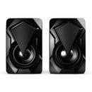 Surround Sound System LED PC Speakers Gaming Bass USB Wired for Desktop Computer