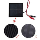 Mini 9V 3W Solar Panel System Kit DIY Battery Cell Charger Module Camping  A